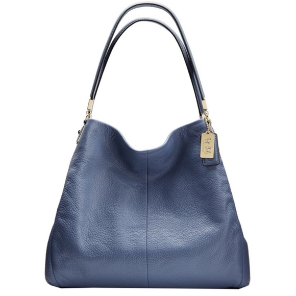 Coach Phoebe Madison Shoulder Bag & Wallet- Blue